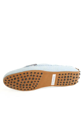 Mocassins Tod's Bleu en Tissu