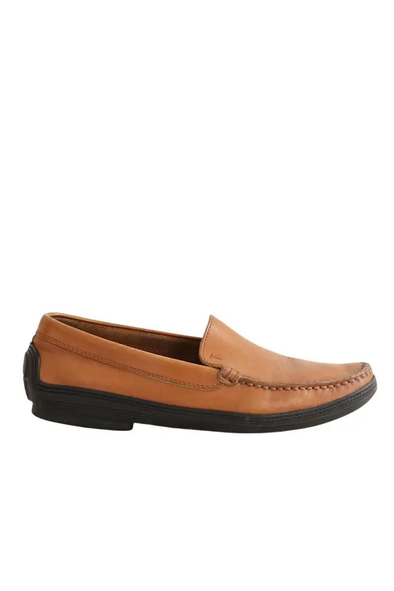 Mocassins Tod's Marron en Cuir, taille 37 - Seconde Main