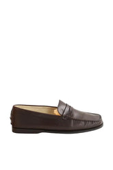 Mocassins Tod's Marron en Cuir, taille 38 - Seconde Main