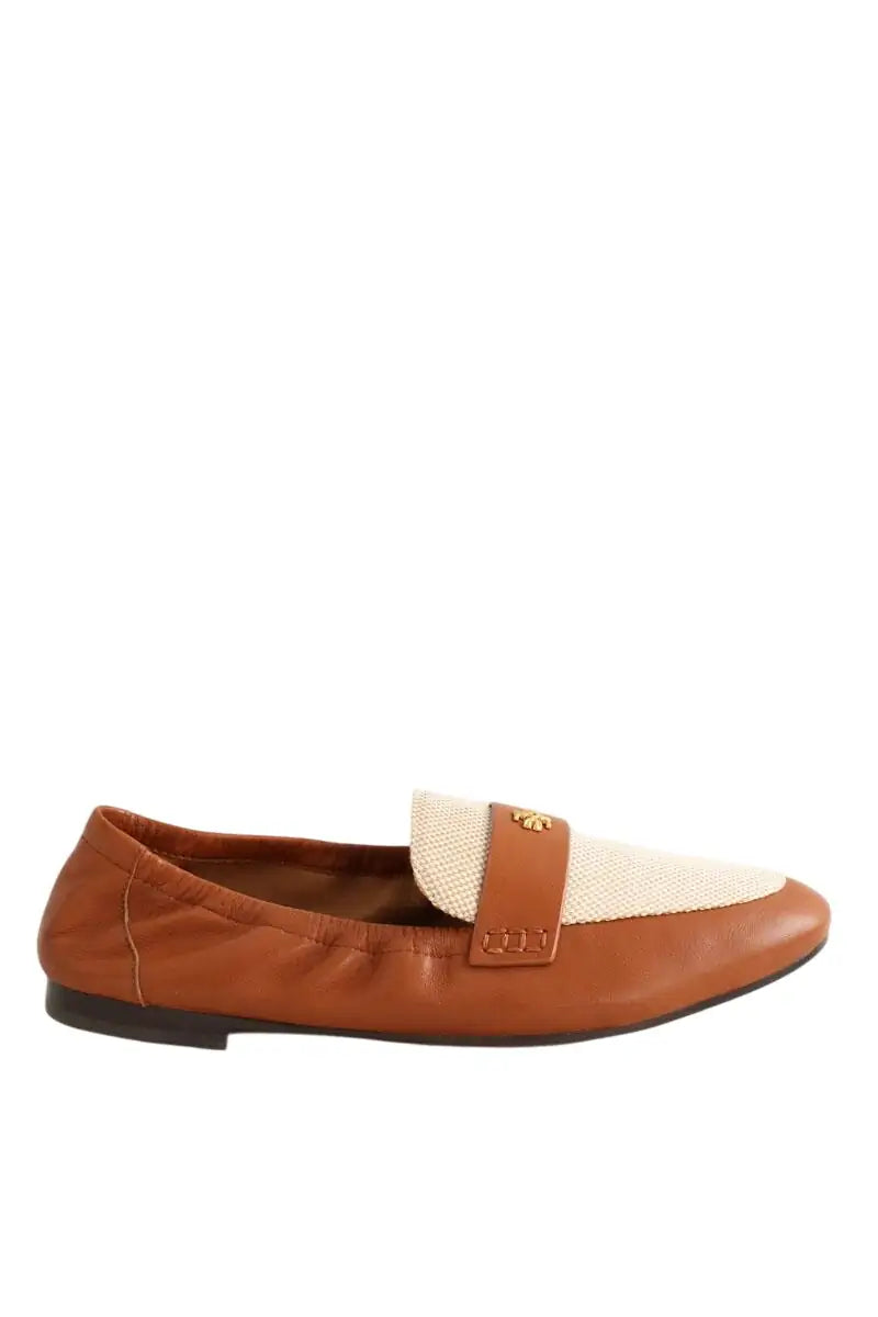 Mocassins Tory Burch Marron en Cuir, taille 37 - Seconde Main