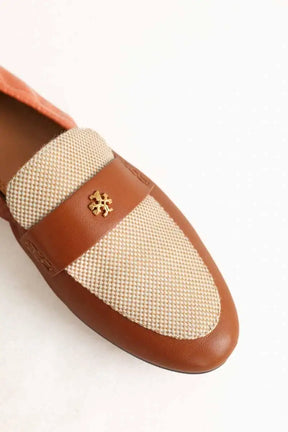 Mocassins Tory Burch Marron en Cuir