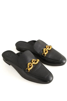 Mocassins Tory Burch Noir en Cuir