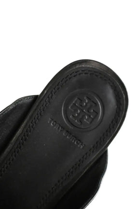 Mocassins Tory Burch Noir en Cuir