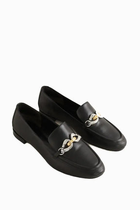 Mocassins Tory Burch Noir en Cuir