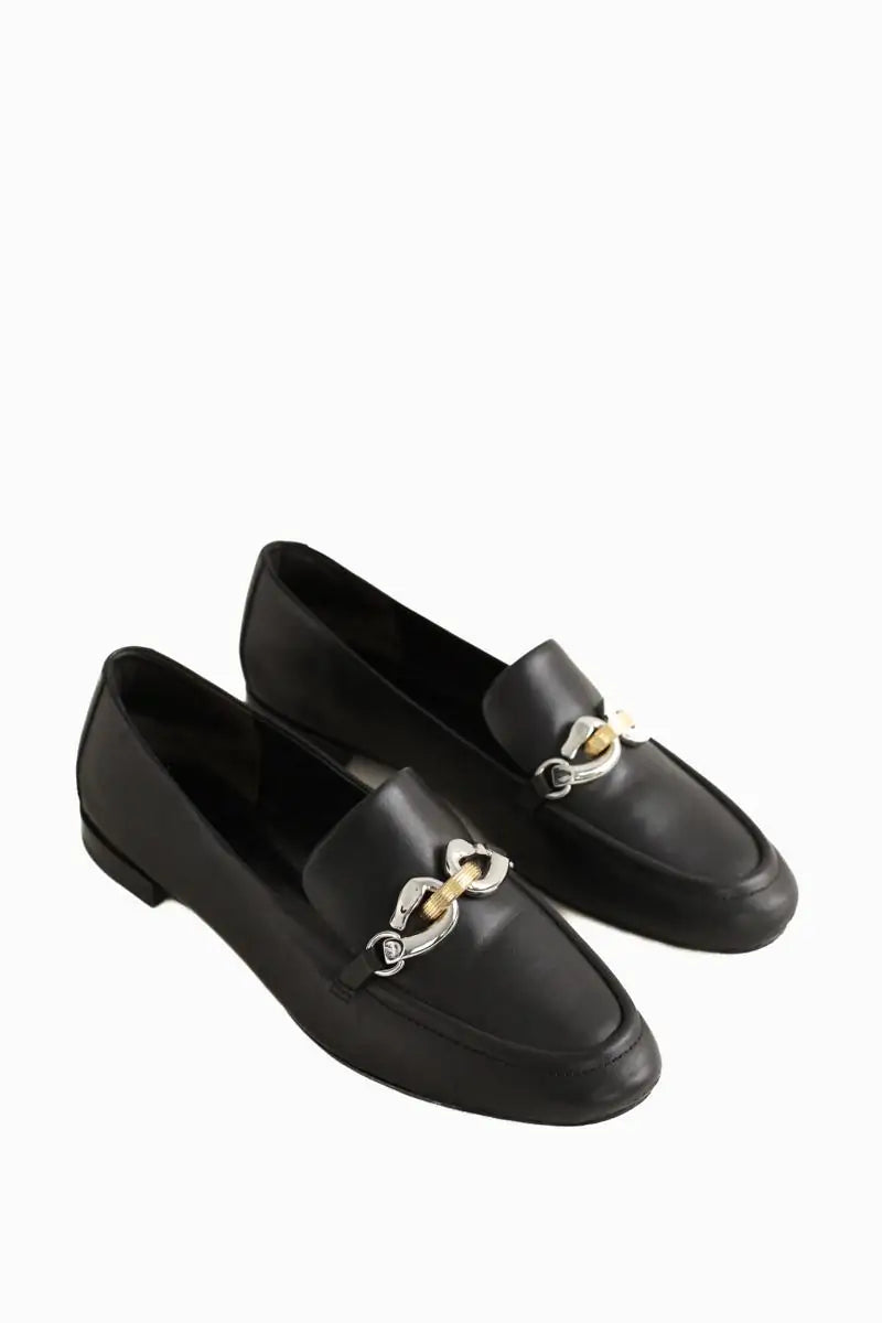 Mocassins Tory Burch Noir en Cuir