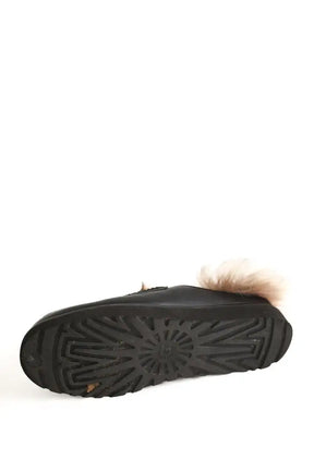 Mocassins Ugg Noir en Cuir