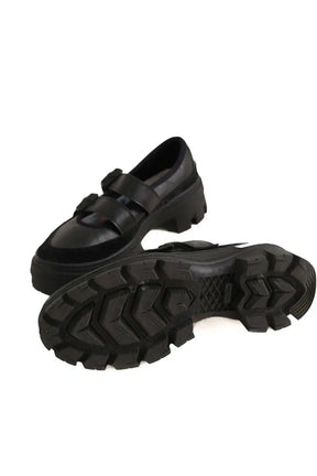 Mocassins Vans Noir en Cuir