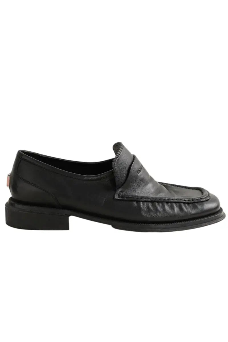 Mocassins Wooyoungmi Noir en Cuir, taille 44 - Seconde Main