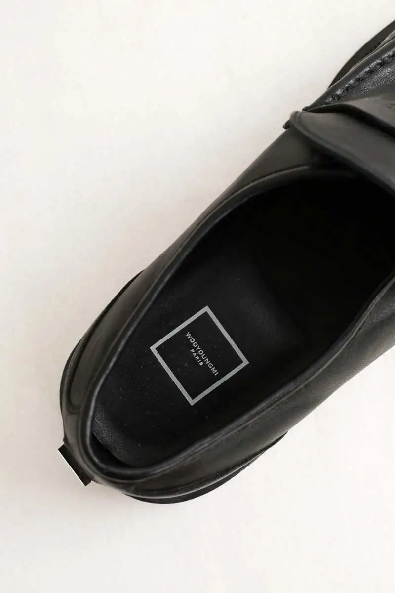 Mocassins Wooyoungmi Noir en Cuir