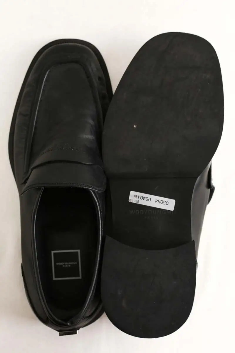 Mocassins Wooyoungmi Noir en Cuir