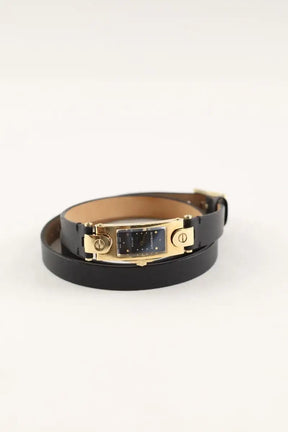 Montre Givenchy Seven Bondage Noir en Plaqué or