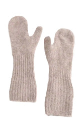 Moufles By Malene Birger Beige en Laine, taille M - Seconde Main