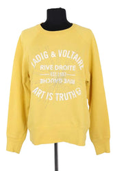 Sweatshirt Zadig & Voltaire Jaune en Coton, taille XS - Seconde Main