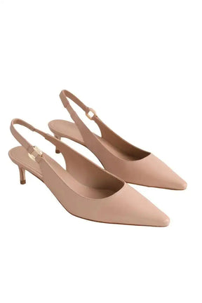 Talons LK Bennett Lettie Beige en Cuir