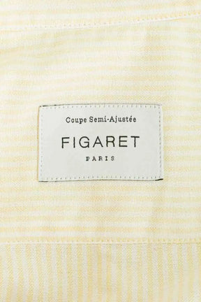Chemise Figaret Jaune en Coton