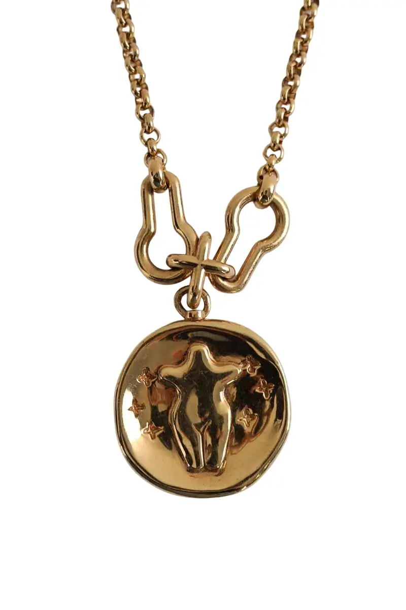 Collier Chloé Doré en Métal - Seconde Main