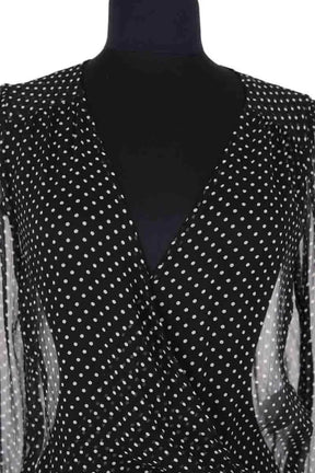 Blouse Sézane Noir en Soie