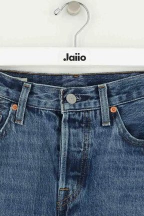 Jean droit W23 L26 Levi's 501 Bleu en Coton