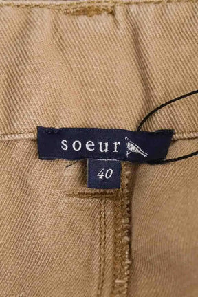 Jupe Soeur Beige en Coton
