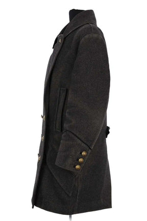 Manteau Isabel Marant Anthracite en Laine