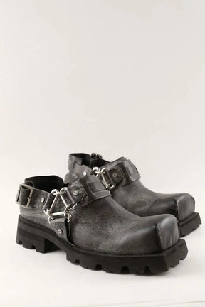 Mules Acne Studios Balius buckle mules Noir en Cuir