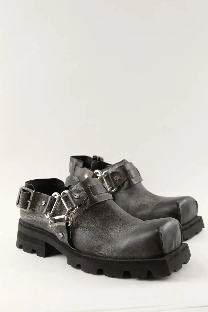 Mules Acne Studios Balius buckle mules Noir en Cuir