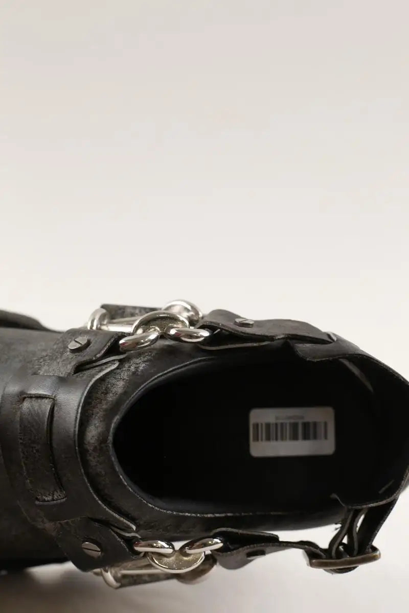 Mules Acne Studios Balius buckle mules Noir en Cuir