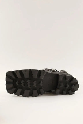 Mules Acne Studios Balius buckle mules Noir en Cuir