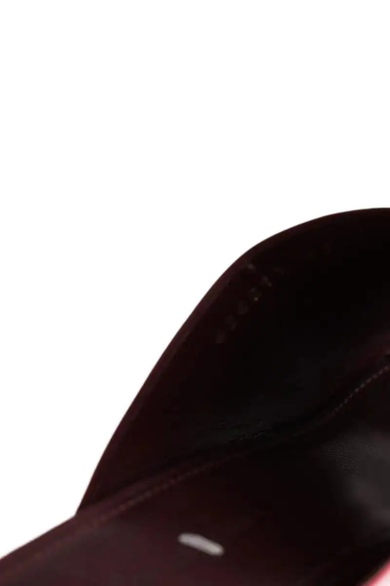 Mules Balenciaga Bordeaux en Cuir
