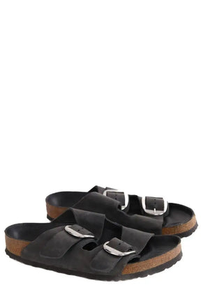 Mules Birkenstock Anthracite en Daim