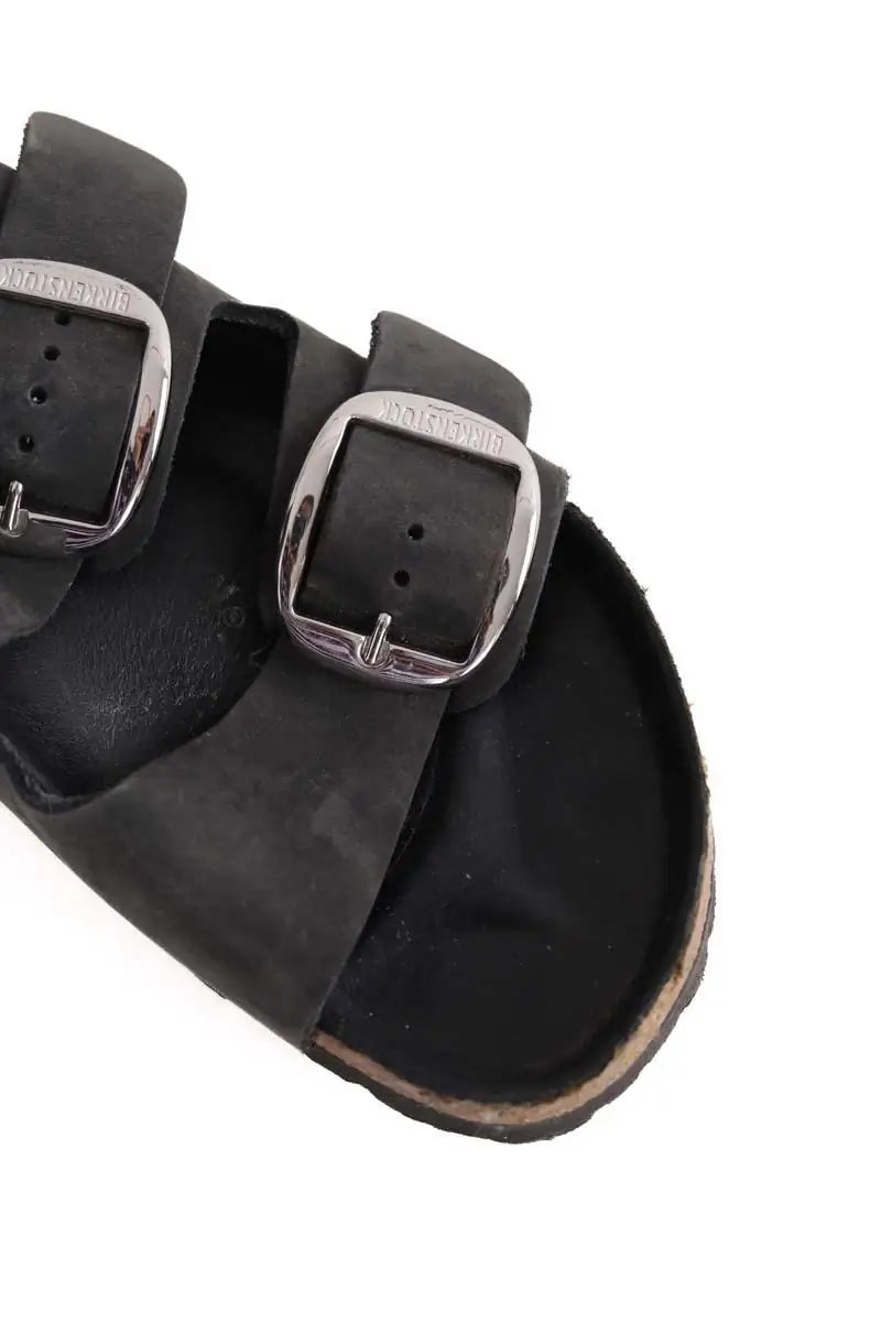 Mules Birkenstock Anthracite en Daim