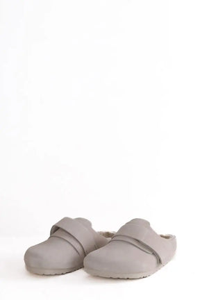 Mules Birkenstock Nagoya suede tekla Ecru en Daim