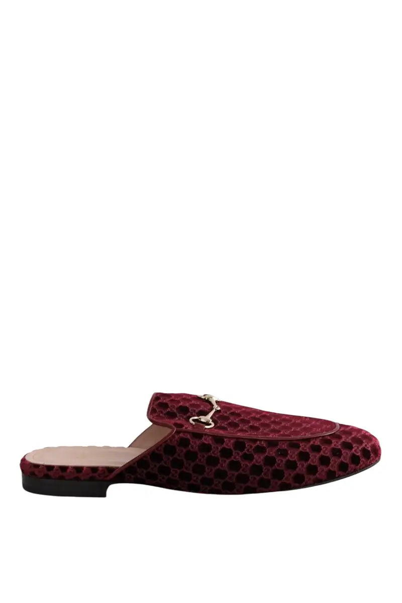Mules Gucci Violet en Daim, taille 41 - Seconde Main
