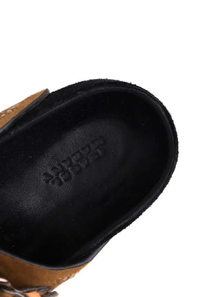 Mules Isabel Marant Camel en Daim