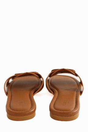 Mules LK Bennett Casper Camel en Cuir