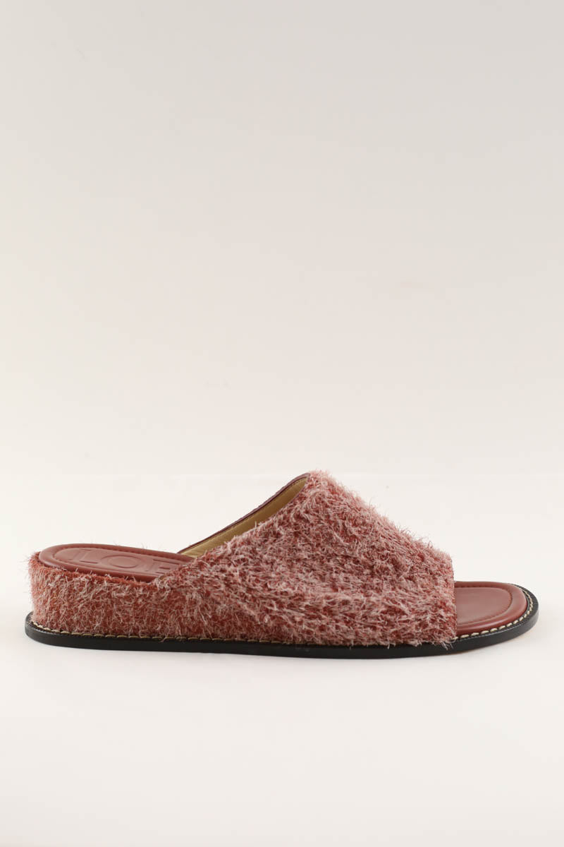 Mules Loewe Marron en Cuir, taille 41 - Seconde Main