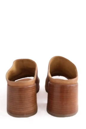 Mules Maison Martin Margiela Camel en Cuir