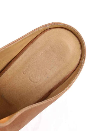 Mules Maison Martin Margiela Camel en Cuir