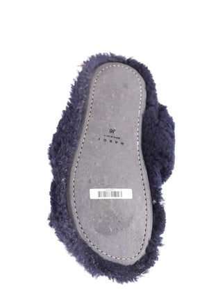 Mules Marni Marine en Tissu