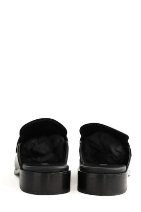 Mules Prada Noir en Cuir