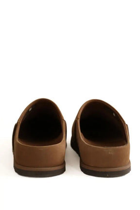 Mules Ugg Camel en Cuir