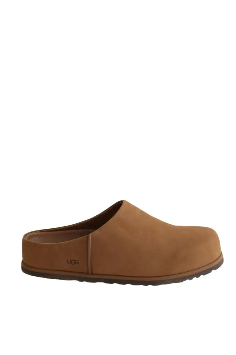 Mules Ugg Otzo Marron en Daim, taille 46 - Seconde Main