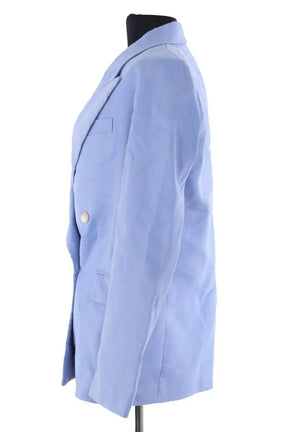 Blazer Joseph Bleu en Lin