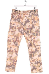 Pantalon droit Isabel Marant Evalia Camel en Coton, taille L - Seconde Main