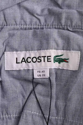 Pantalon droit Lacoste Bleu en Coton
