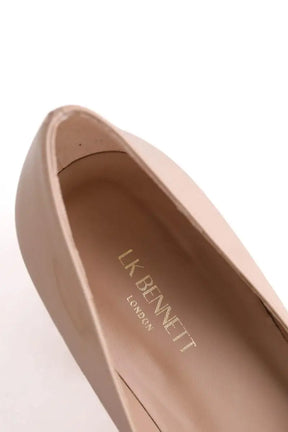 Talons LK Bennett Sloane Beige en Cuir verni