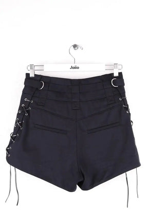 Mini short Iro Poetic Noir en Synthétique