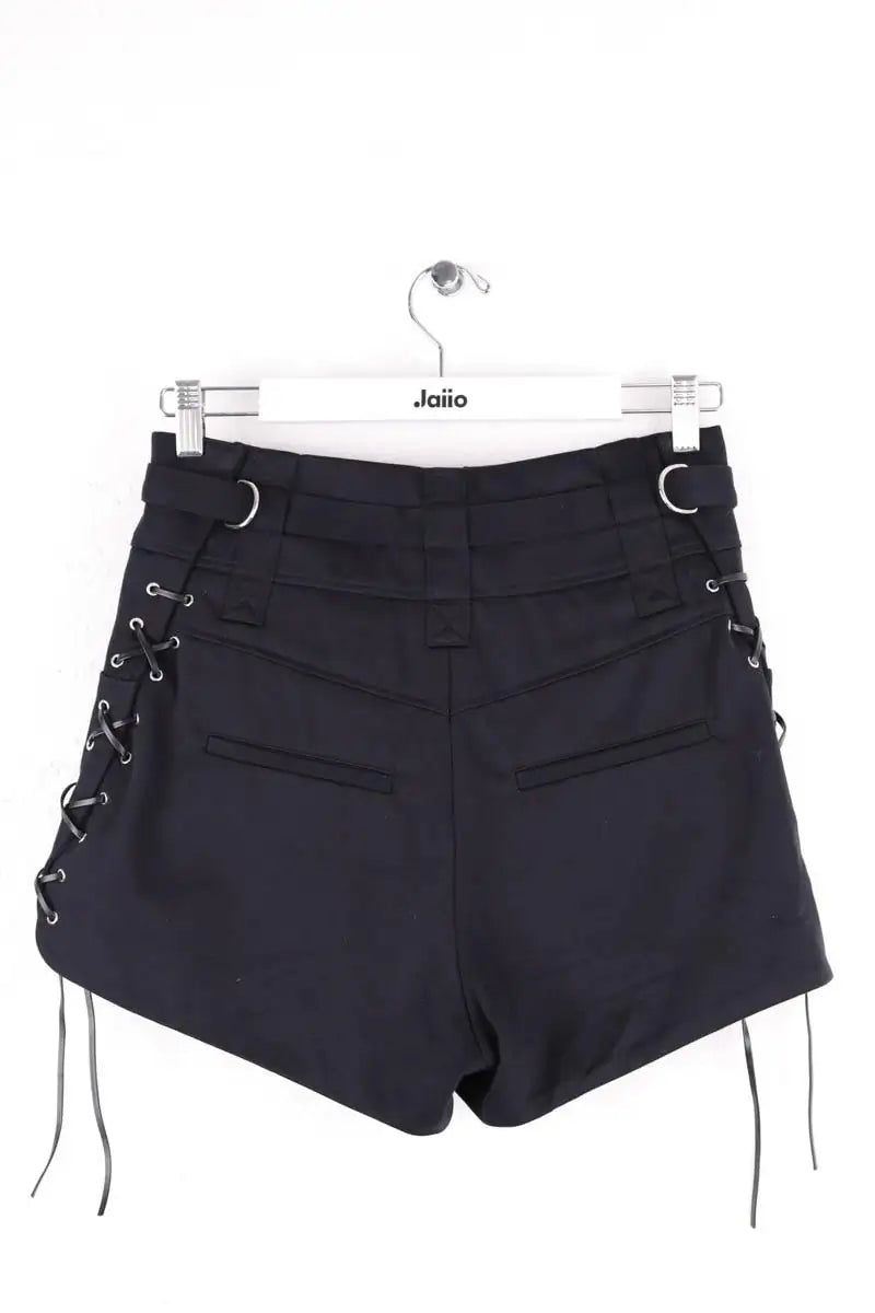 Mini short Iro Poetic Noir en Synthétique