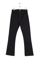 Jean droit The Kooples Noir en Coton, taille M - Seconde Main