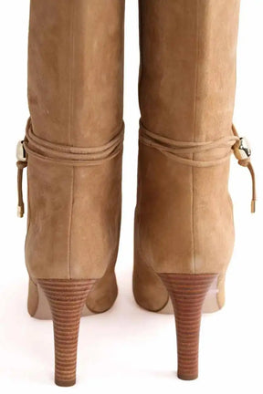 Bottes LK Bennett Loretta Camel en Daim